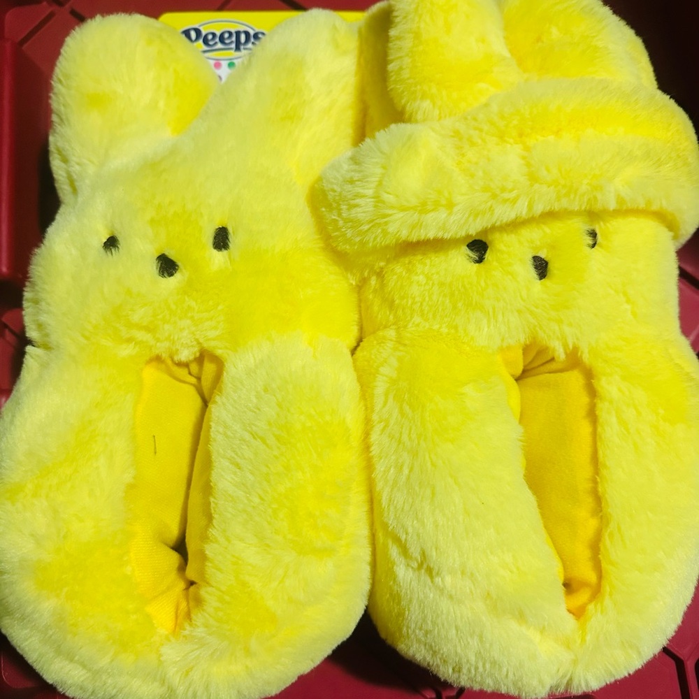 Peeps✨💛🐰Yellow Bunny Slippers